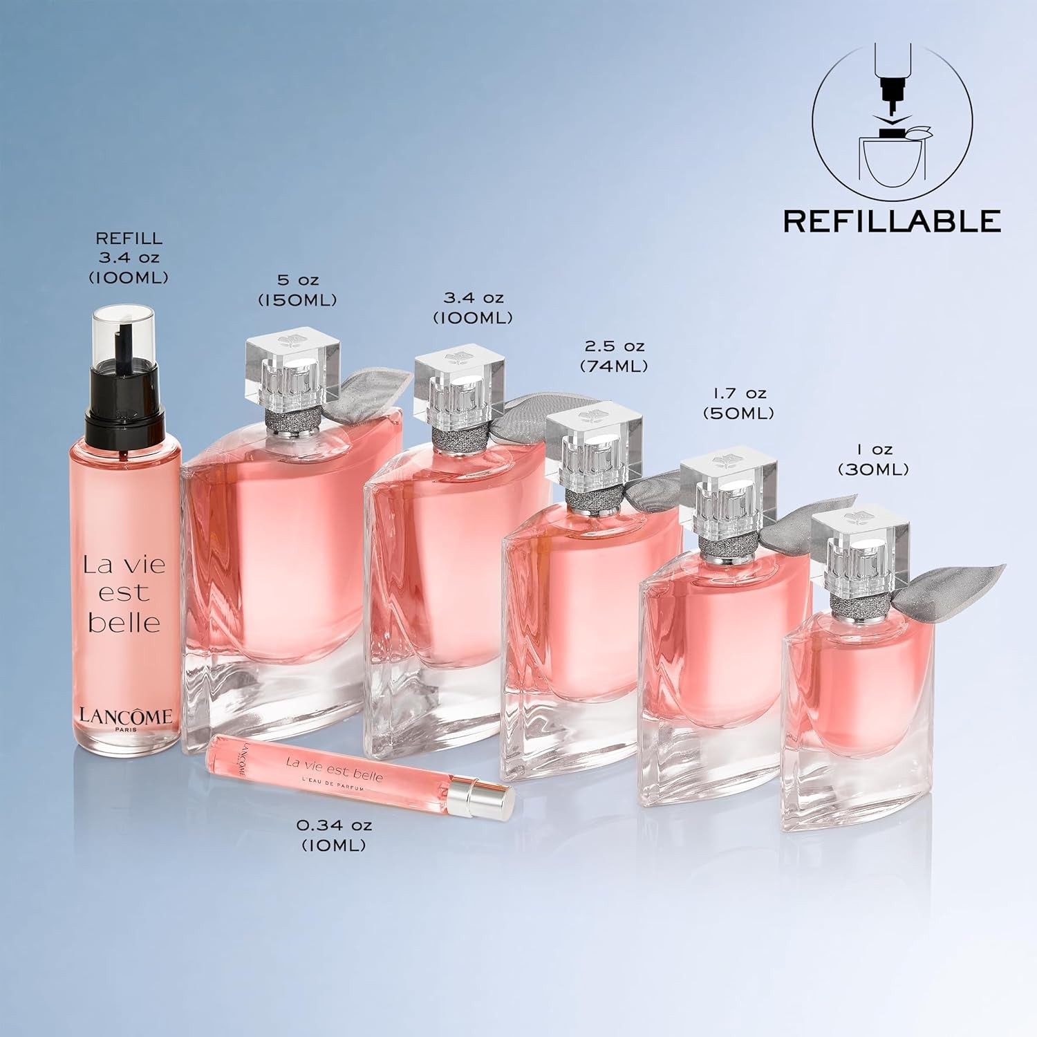 La Vie Est Belle Eau De Parfum - Long Lasting Fragrance with Notes of Iris, Earthy Patchouli, Warm Vanilla & Spun Sugar - Floral & Sweet Women'S Perfume