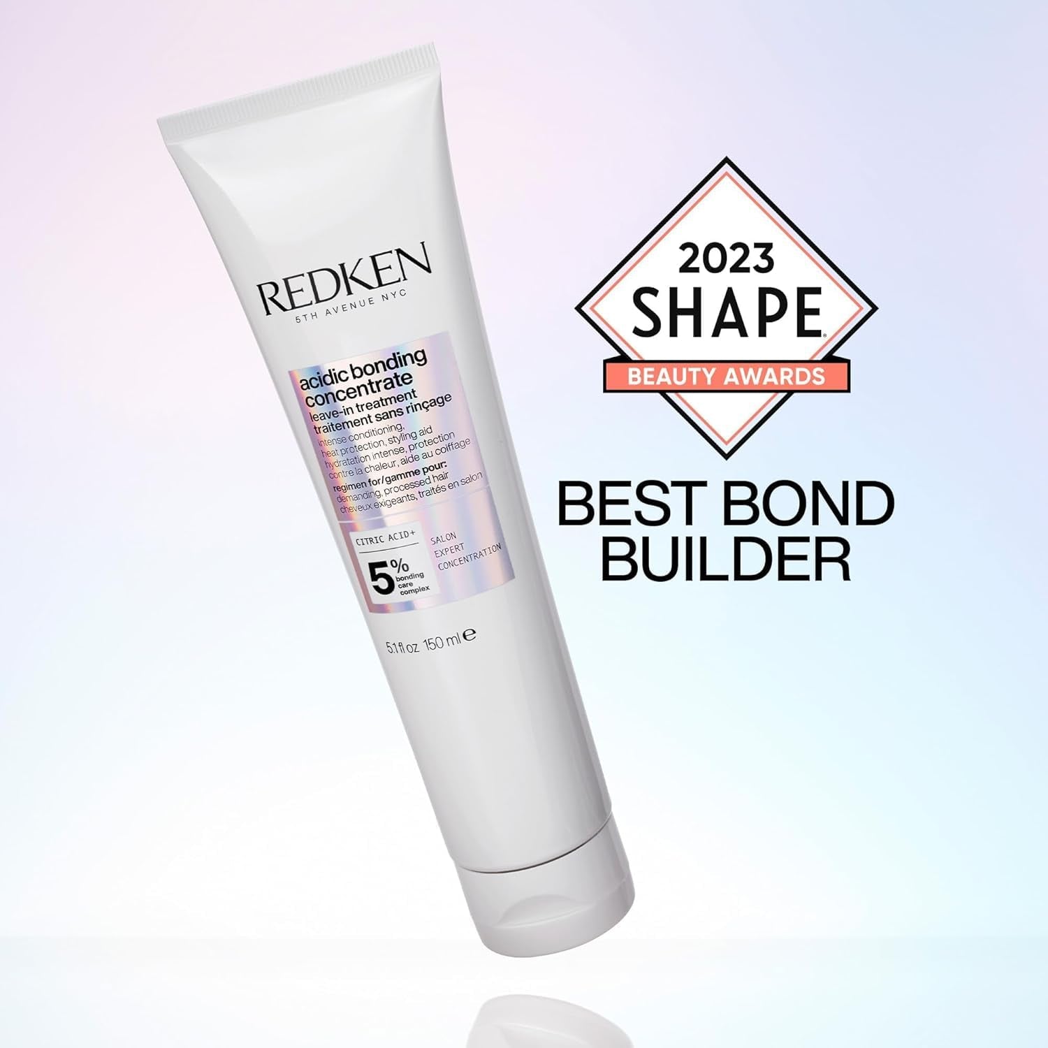 Redken Acidic Bonding Concentrate Leave in Conditioner for Damaged Hair - Hair Repair Treatment, Strengthens Weak Hair