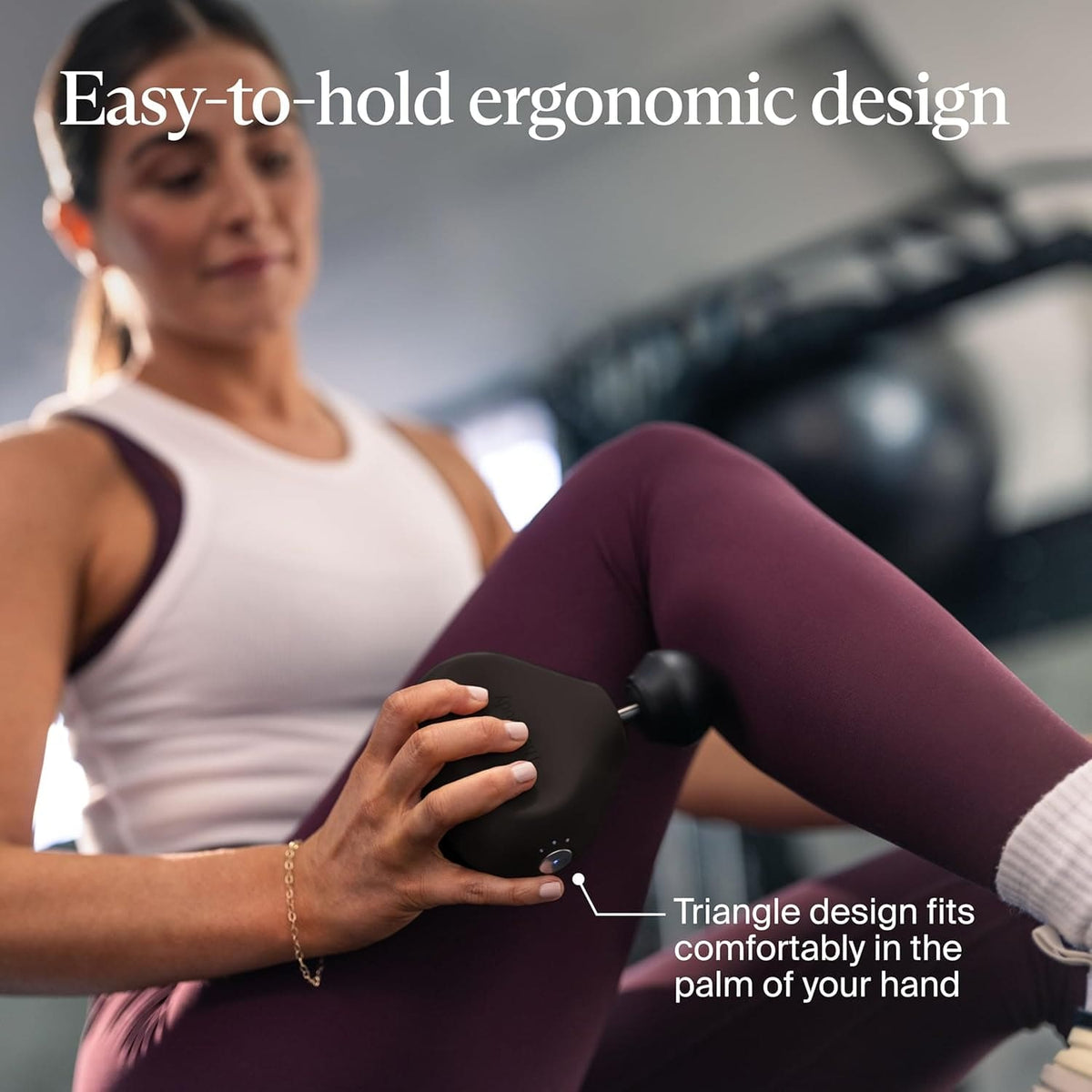 Therabody Mini (3rd Generation) - Ultra Portable Percussive Massage Device for Travel Recovery and Daily Muscle Relief