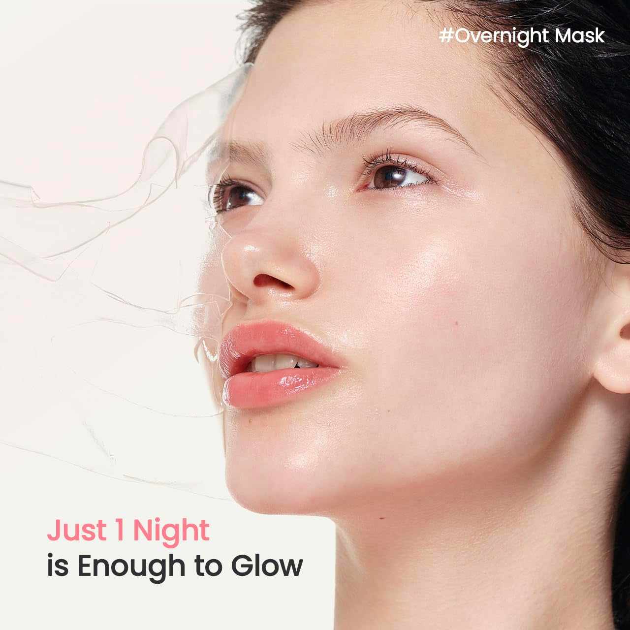Bio-Collagen Real Deep Mask, Hydrating Overnight Hydrogel Mask, Pore Minimizing, Elasticity Improvement, 34G X16Ea