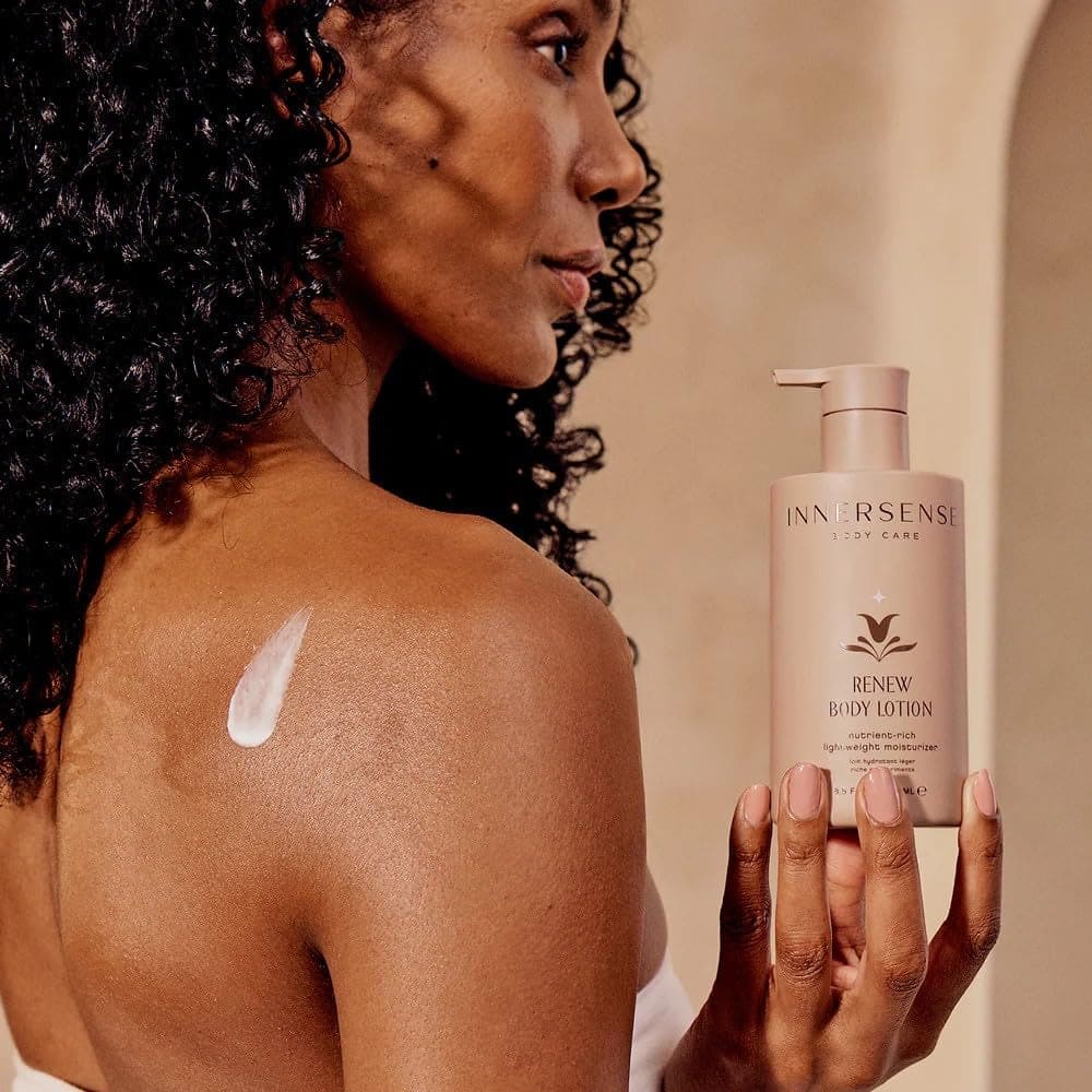 Innersense Awaken and Renew Organic Body Essentials Set with Body Wash and Body Lotion