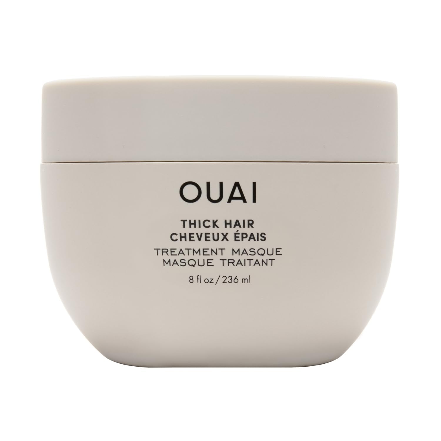 Thick Hair Mask - Deep Conditioning Hair Mask with Almond Oil, Olive Oil, & Hydrolyzed Keratin to Restore Damaged Strands - Phthalate & Paraben Free (8 Fl Oz)