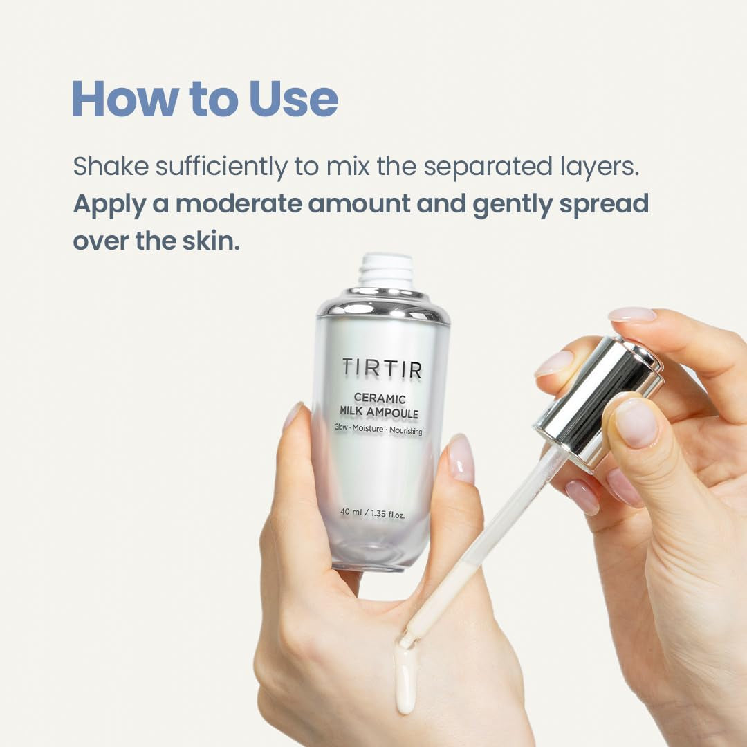 Ceramic Milk Ampoule (1.35 Fl Oz)