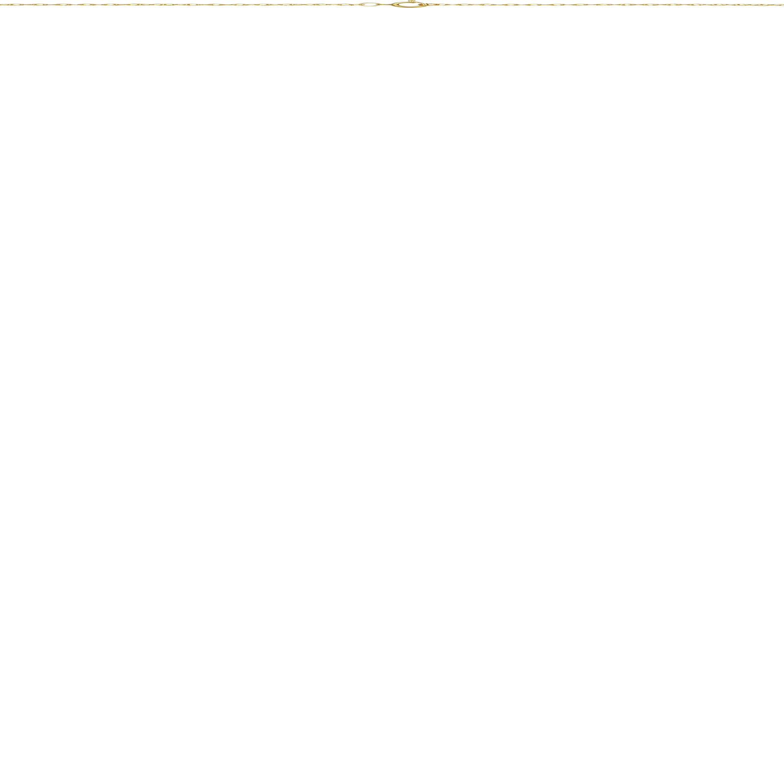 10K Yellow Gold Rope Chain Barely-There Necklace (0.7 Mm, 0.9 Mm, 1 Mm or 1.3 Mm) - Thin and Lightweight