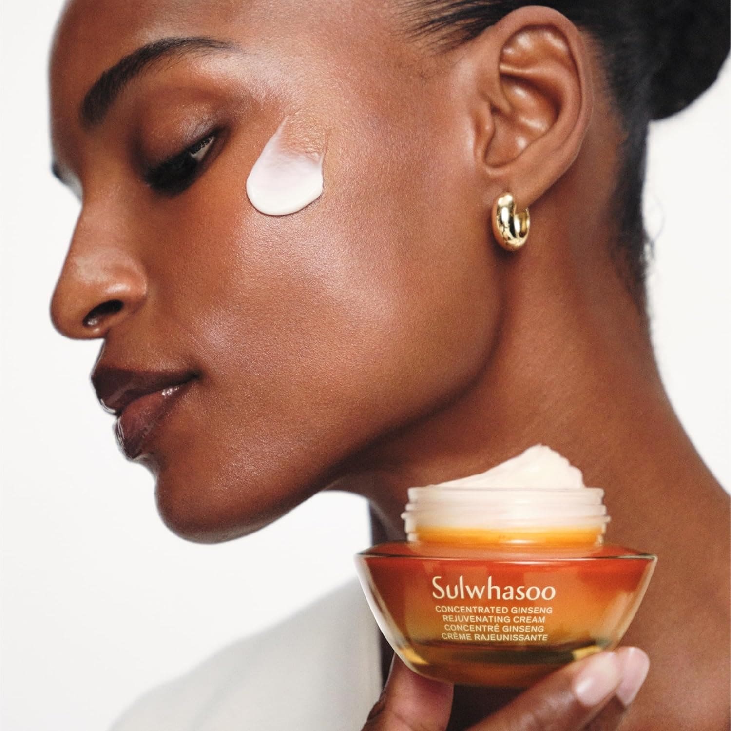 Concentrated Ginseng Rejuvenating Cream - Korean Ginseng & Peptide Anti-Aging Moisturizer with Vitamin C Derivative & Squalane for Wrinkles & Deep Hydration
