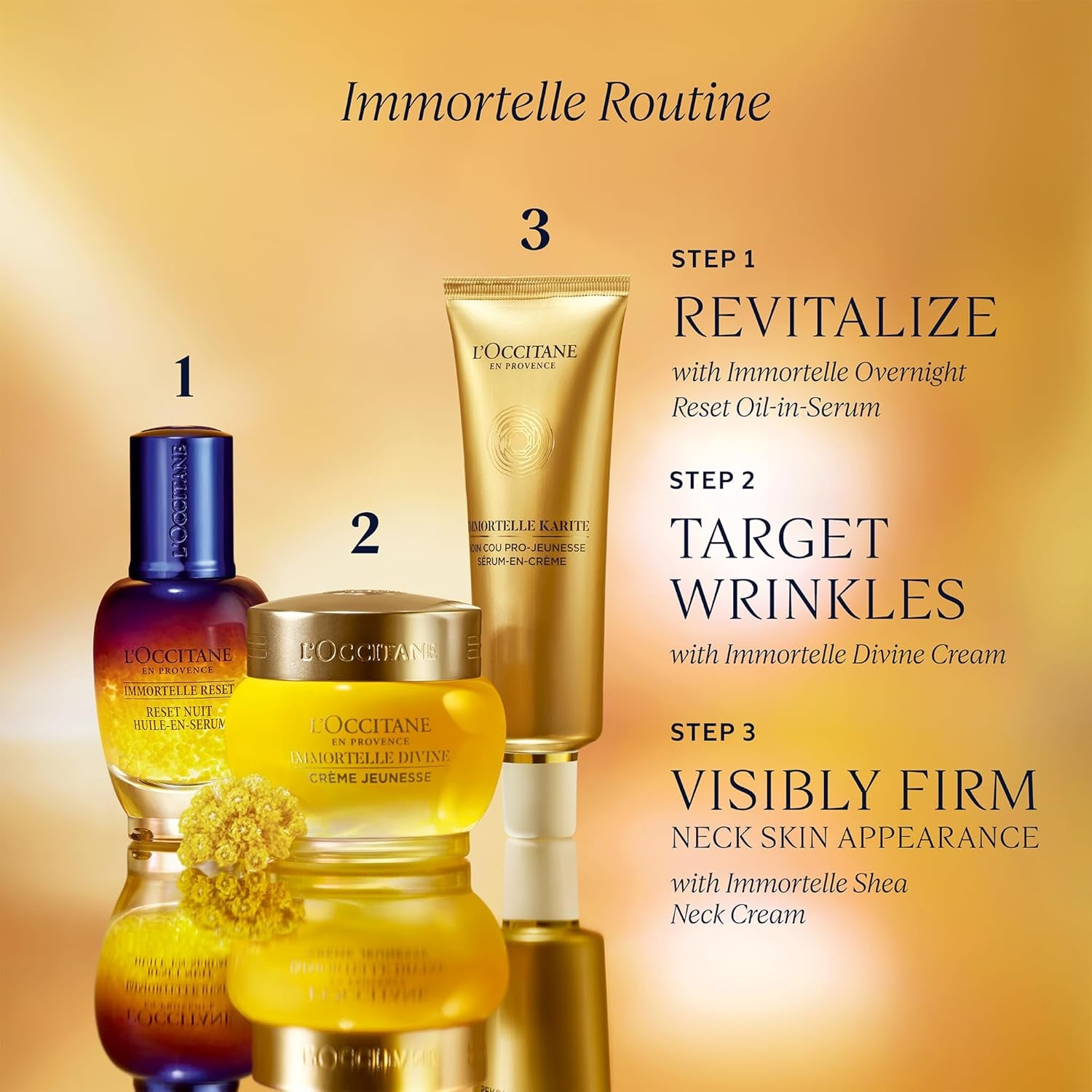 L'Occitane Immortelle Divine Cream 1.70 Oz