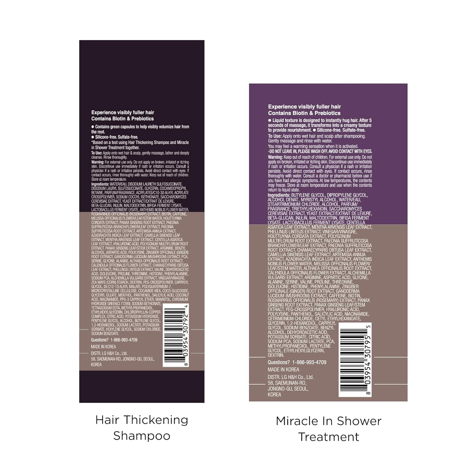 Dr. Groot Thickening Shampoo & Miracle In-Shower Scalp Treatment Set - 2 Piece