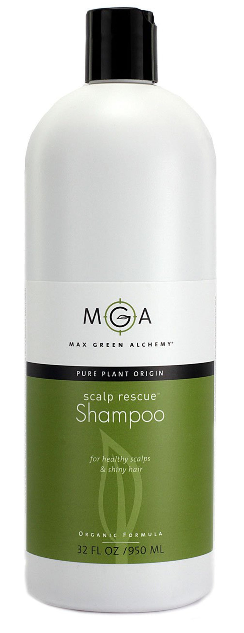 MGA Vegan Hair Shampoo - Organic Formula with Lemon Tea Tree for All Hair Types | Hair Care Product with Natural Herbal Scent | Parabens Silicone & Sulfate Free Dandruff Shampoo | Unisex | 32 Fl Oz