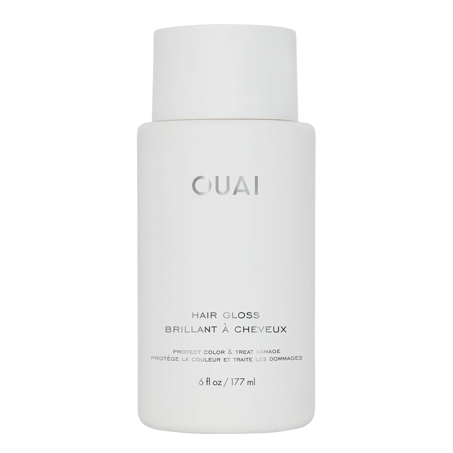 Hair Gloss - In-Shower Shiny Hair Treatment & Glaze with Frizz Control - Heat Protectant Infused with Hyaluronic Acid, Rice Water & Panthenol - Paraben, Phthalate & Sulfate Free (6 Oz)