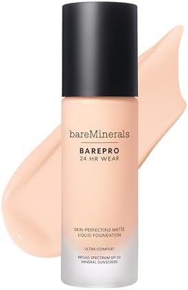 bareMinerals BAREPRO 24HR Skin-Perfecting Matte Liquid Foundation SPF 20