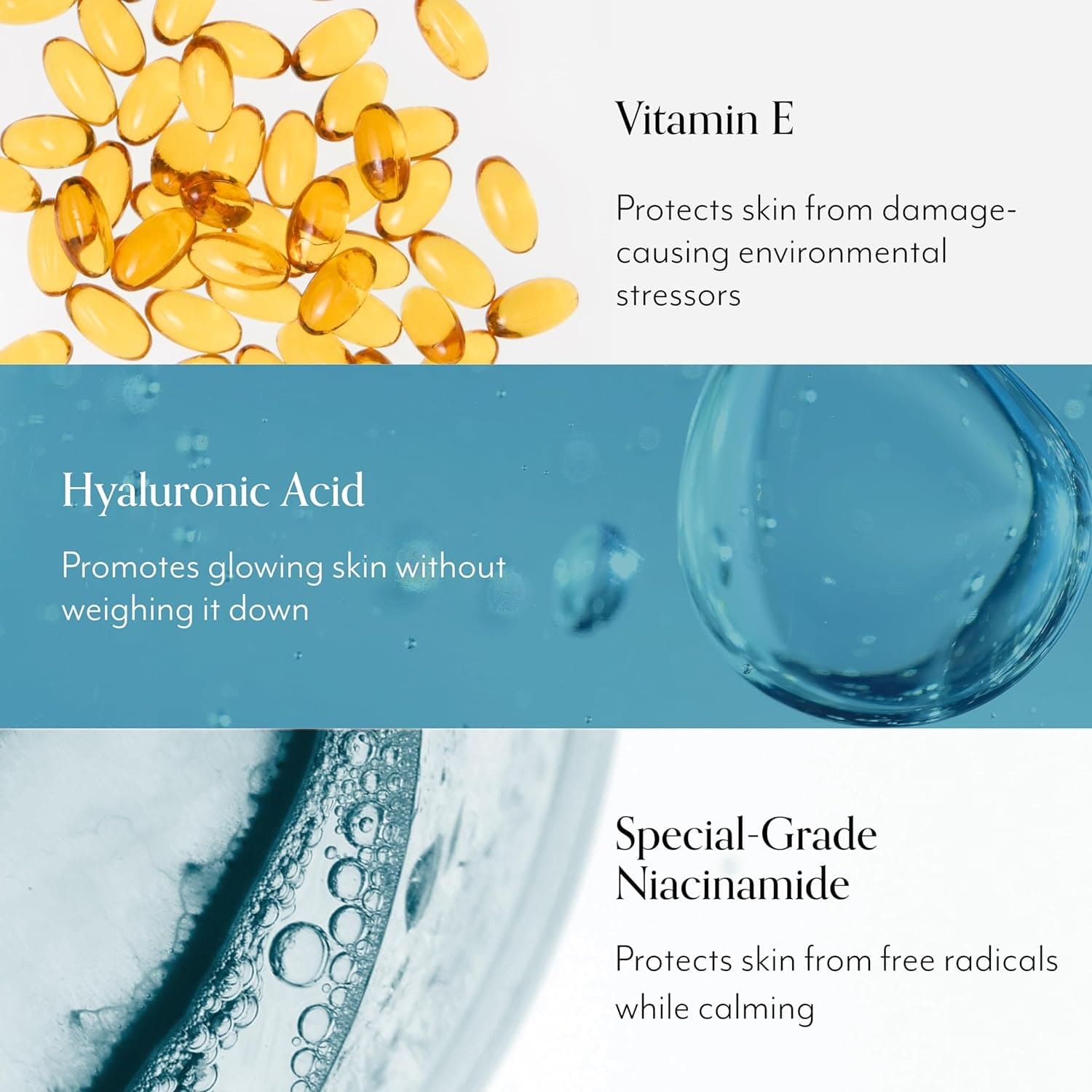 Glow & Hydrate Serum | Niacinamide + Hyaluronic Acid | Improves Dullness, Hydrates, Replenishes, & Defends Skin | Lightweight & Clean | Vegan & Cruelty-Free | 1 Fl Oz
