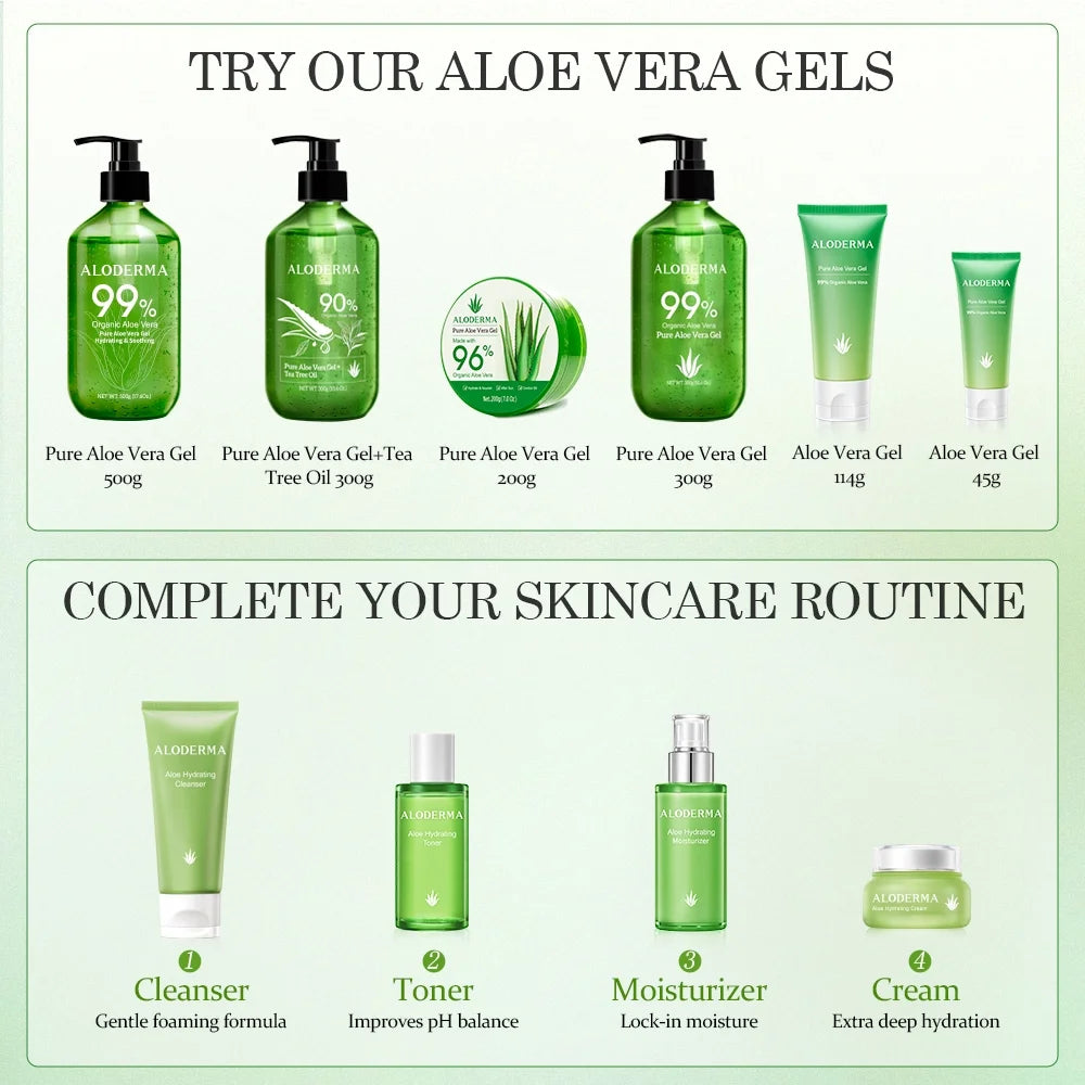 Luxury Aloe Firming & Rejuvenating Set 7-Piece Set
