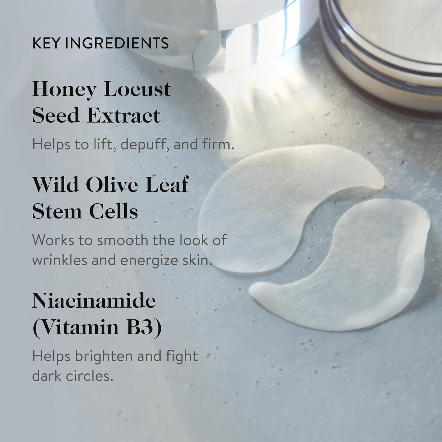 Beauty Eye Masks for Puffy Eyes | under Eye Patches for Dark Circles | VEOCEL Lyocell Masks in Niacinamid Serum | Improves Crows Feet, Fine Lines, & Wrinkles | Paraben & Silicone Free | 30-Pack