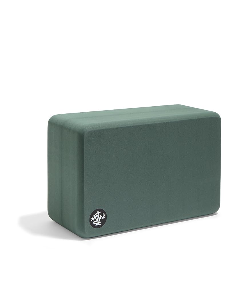Manduka Recycled Foam Yoga Block, Sage