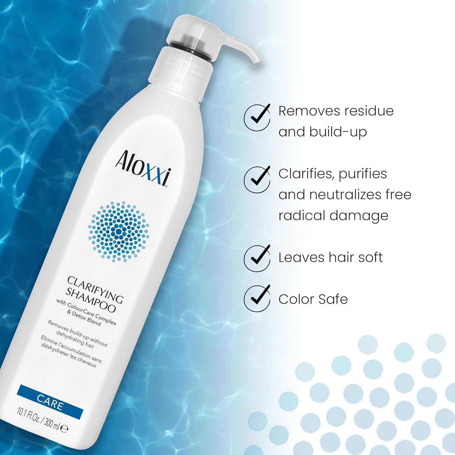 Clarifying Shampoo for Color-Treated Hair Gentle Hair Cleanser Removes Product Build-Up and Residue, 33.8 Fl Oz