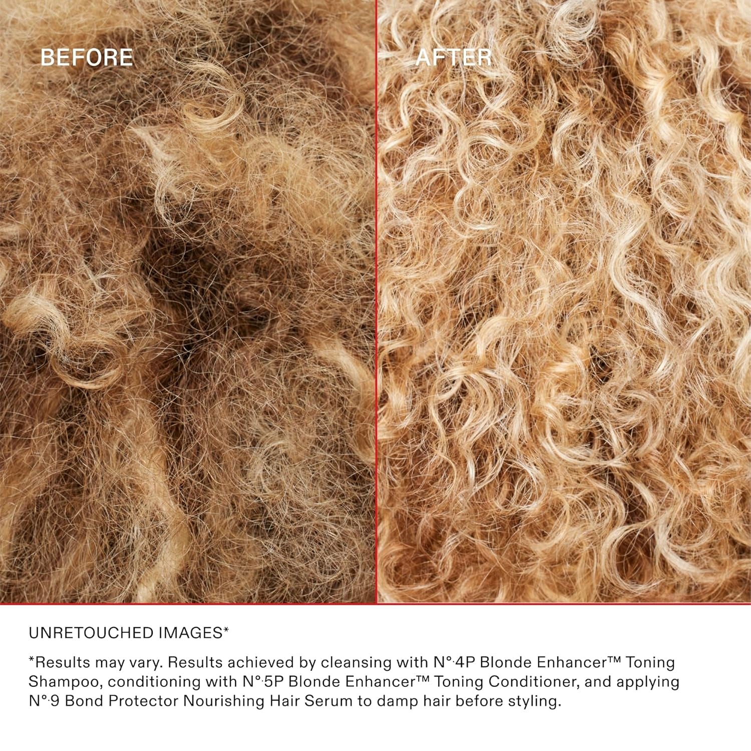 Nº.4P Blonde Enhancer Purple Toning Shampoo, Repairs, Hydrates, & Brightens All Blonde, Lightened, & Grey Hair, 1 Liter