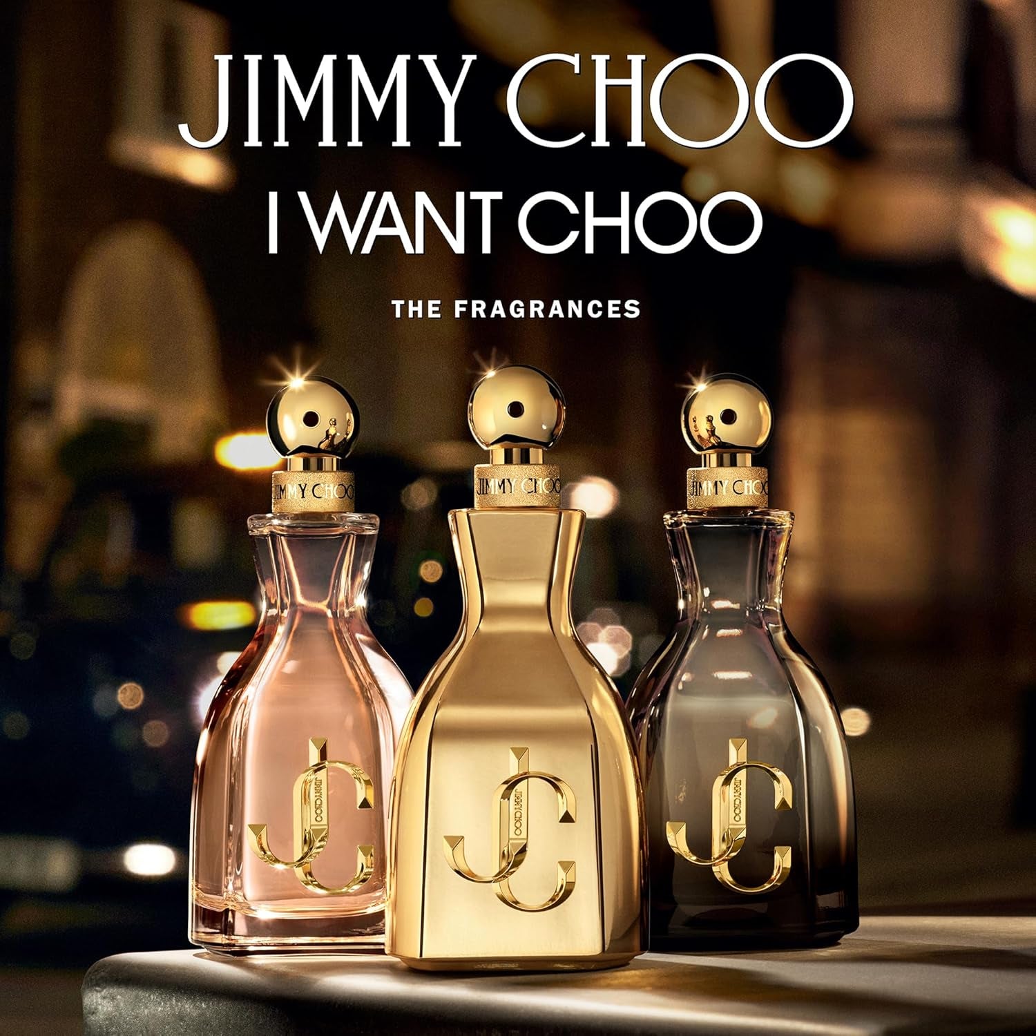 JIMMY CHOO I Want Choo 3-Piece Eau de Parfum Gift Set - Eau de Parfum Spray | Seduction Lipstick + Pouch