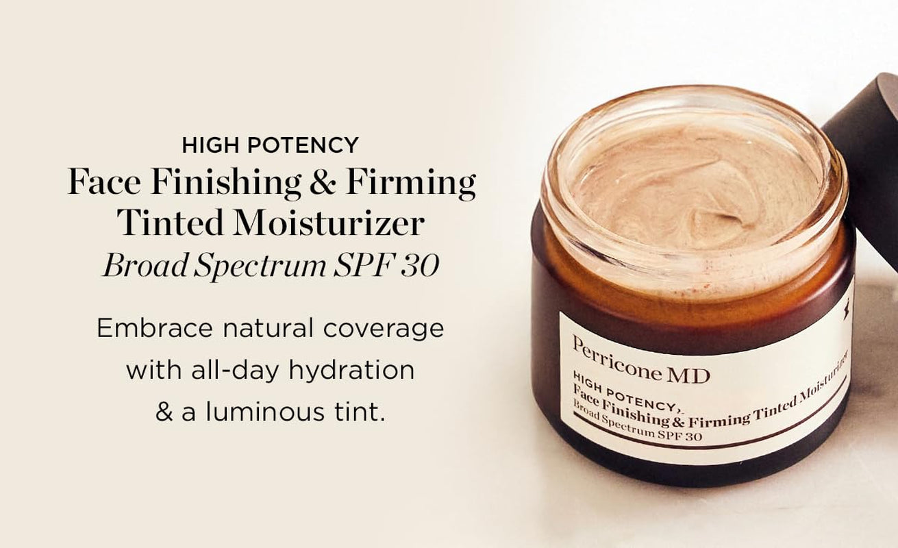 Perricone MD High Potency Classics: Face Finishing & Firming Tinted Moisturizer Broad Spectrum SPF 30 2 Ounce