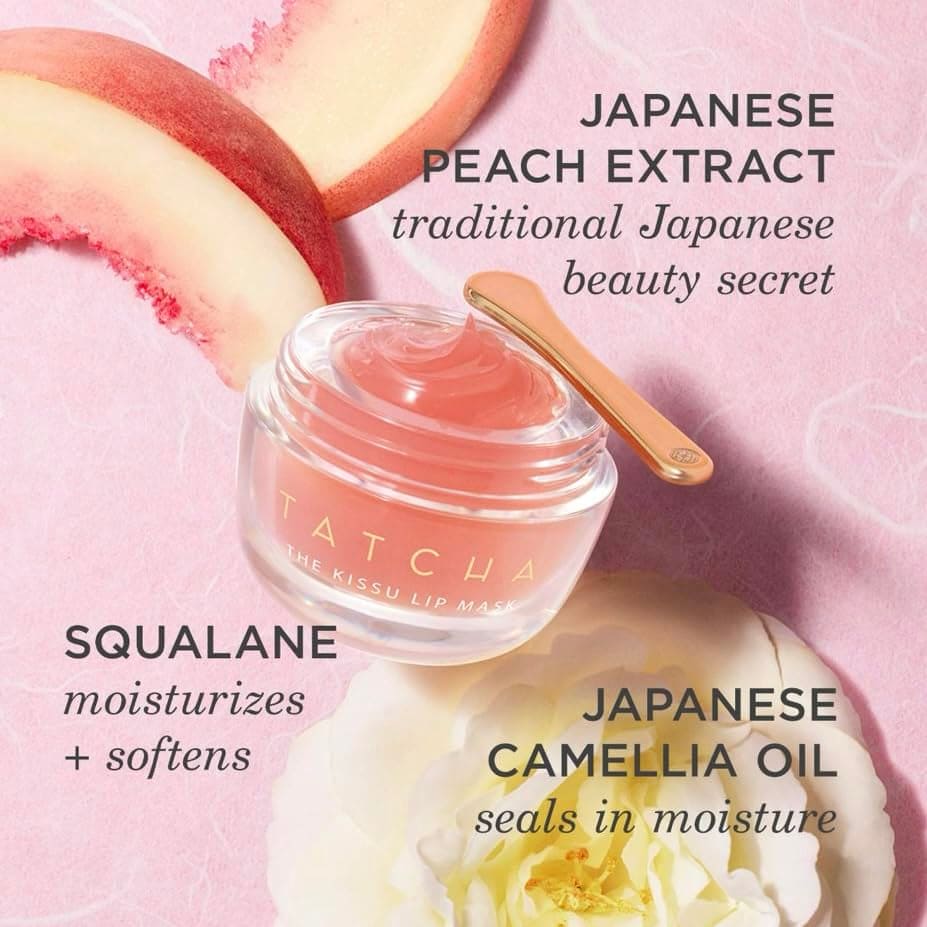 Tatcha Kissu Lip Mask with Japanese Peach