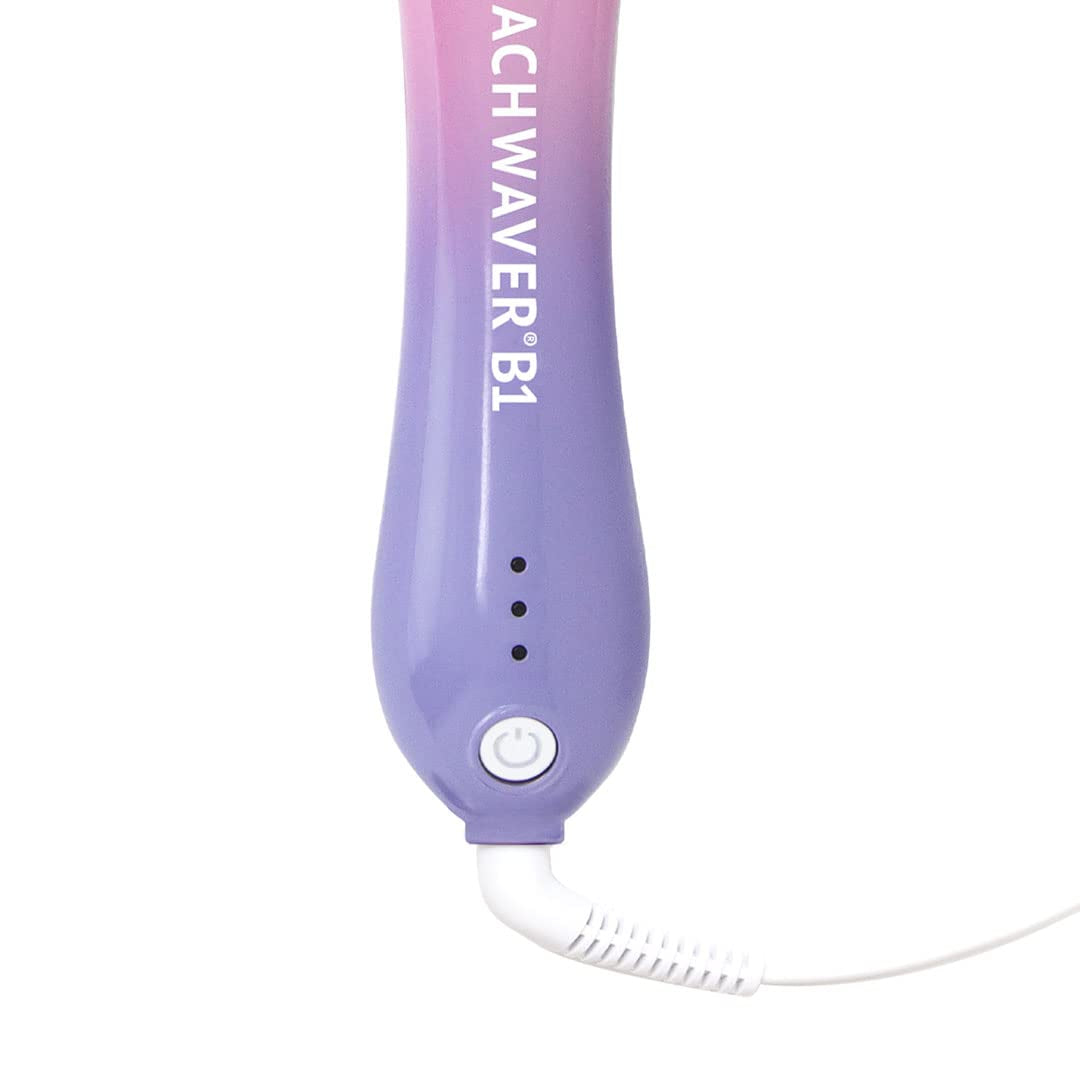 Beachwaver B1 Rotating Curling Iron - Automatic 1 Inch Ceramic - Easy-To-Use Spinning Wand for Long-Lasting Waves - Auto-Shut off and Dual Voltage (BW160)