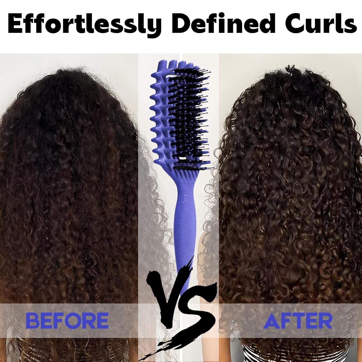 Candybrush Curl Defining Brush (Purple)