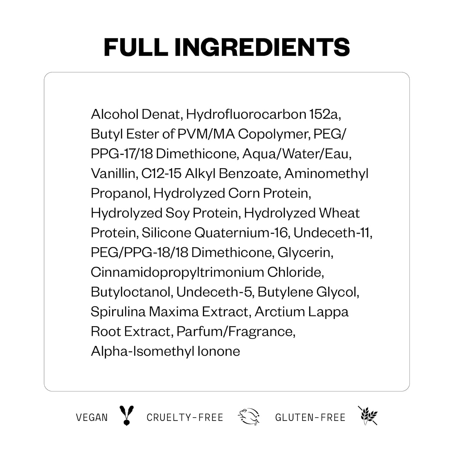 GOOD BEHAVIOR Spirulina Protein Smoothing Spray | Keratin like Treatment + Frizz Control + Heat Protectant | Vegan + Cruelty Free |