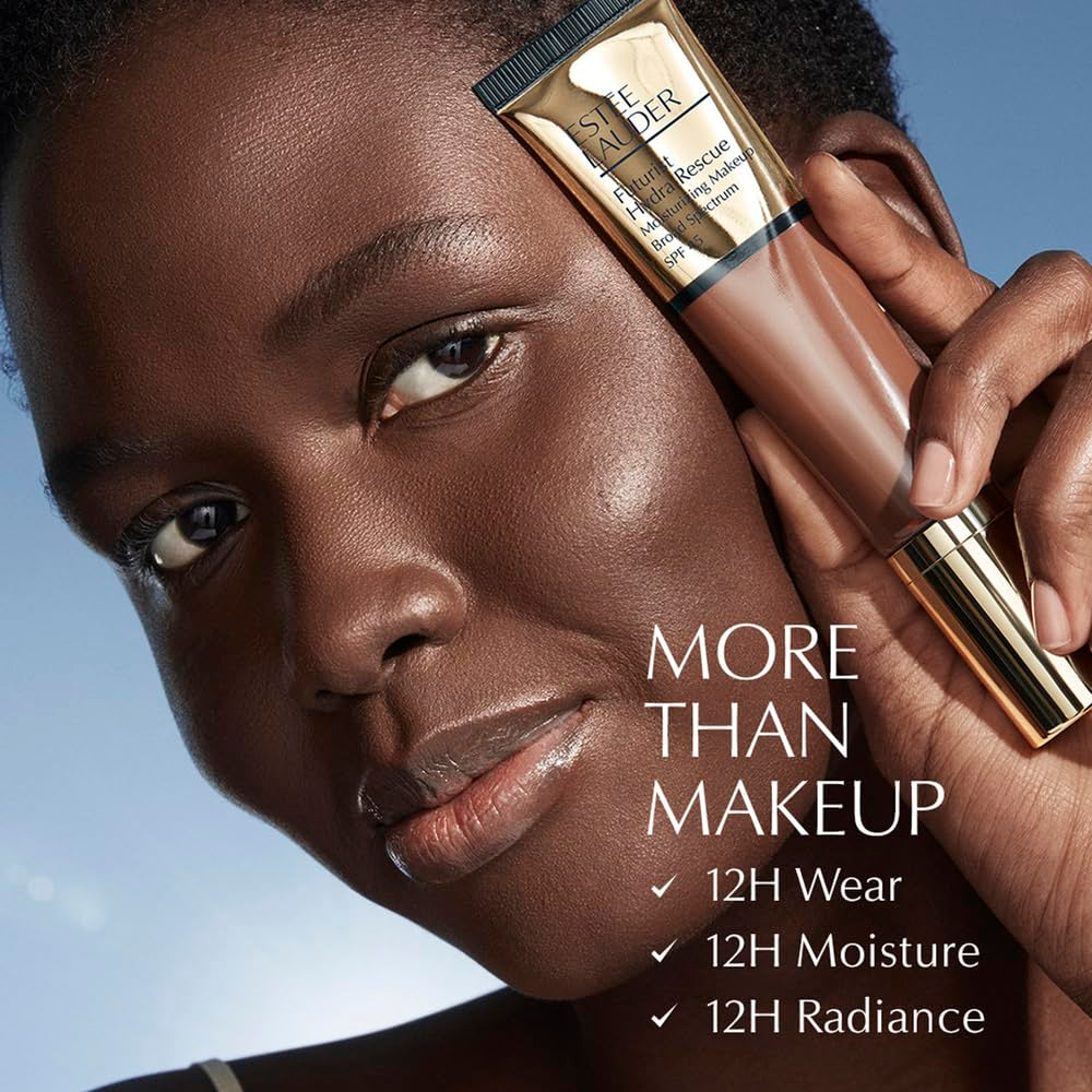 Futurist Hydra Rescue Moisturizing Foundation SPF 45 for a 12-Hour Glow, 1.2 Fl Oz