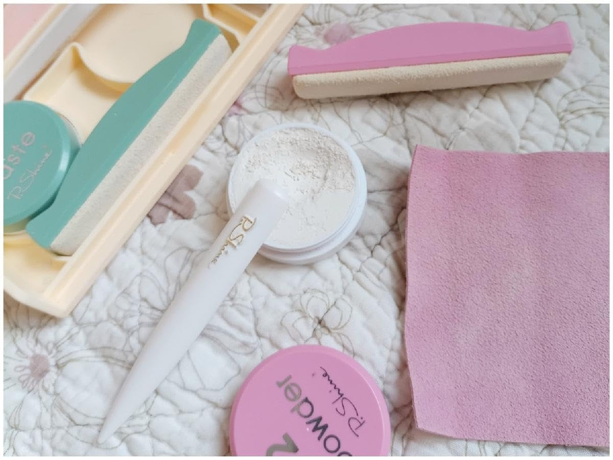 Japanese Manicure Set - Powder Nail Kit - Nail Strengthener for Damaged Nails - Professional Nail Kit - Nail Plate Care - Nail Repair for Damaged Nails - Nail Strengthener and Growth