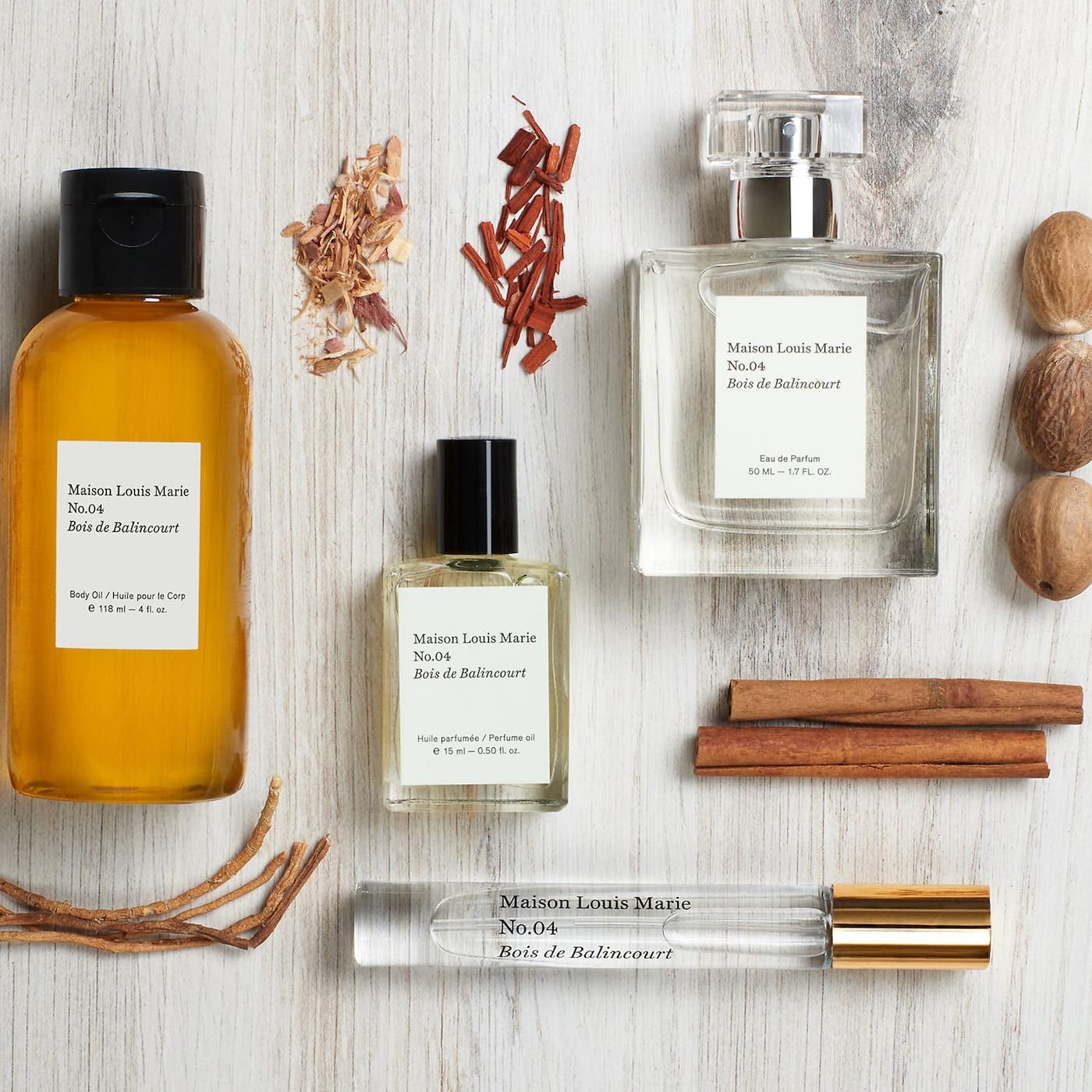 - No.04 Bois De Balincourt Natural Eau De Parfum Spray | Luxury Clean Beauty + Non-Toxic Fragrance (1.7 Fl Oz | 50 Ml)