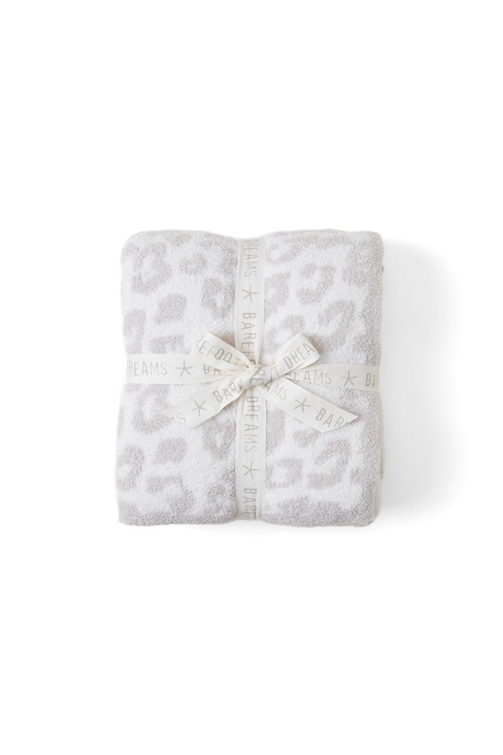 Barefoot Dreams CozyChic Barefoot in the Wild Throw, Cream-Stone