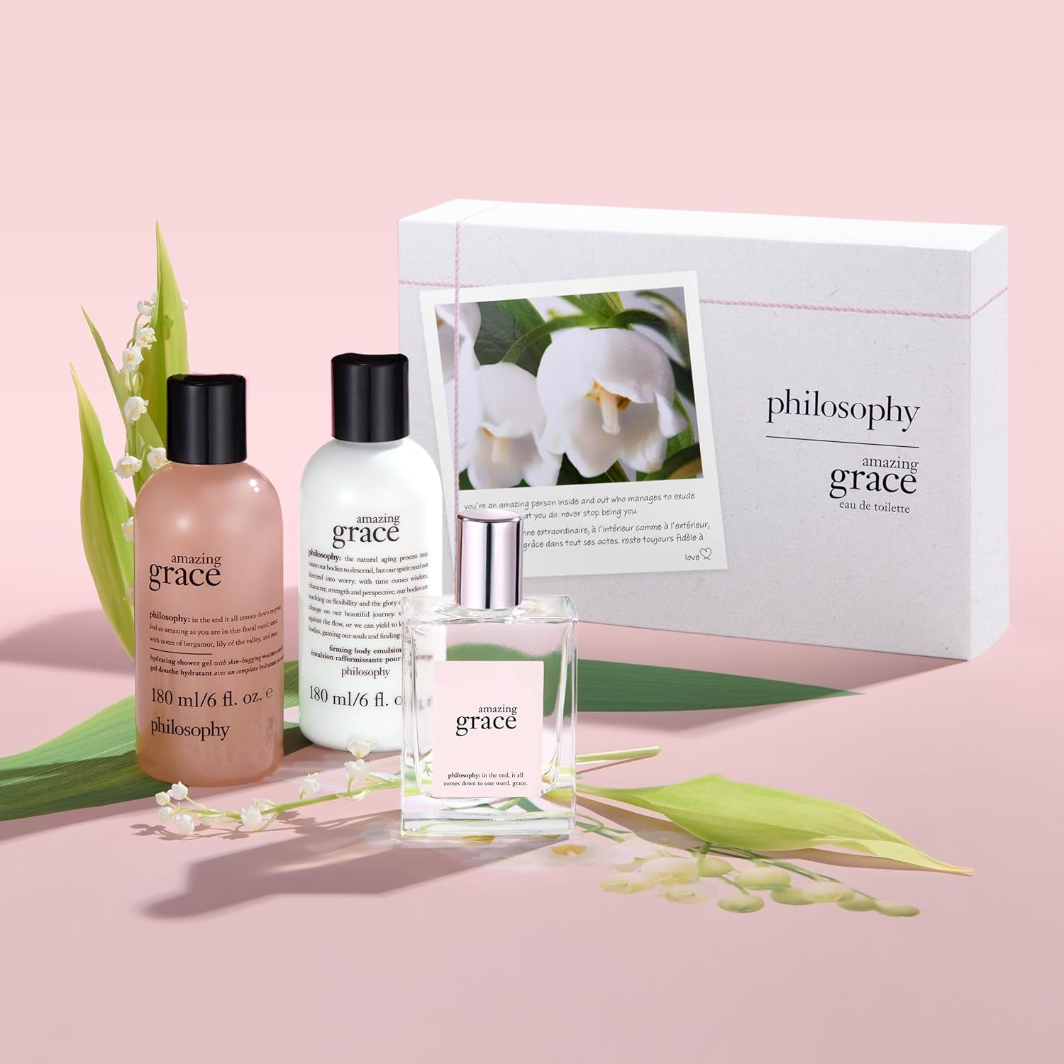 Philosophy Amazing Grace Eau De Toilette - Clean & Floral Women'S Perfume - with Notes of Bergamot, Muguet & Musk - Long Lasting Fragrance