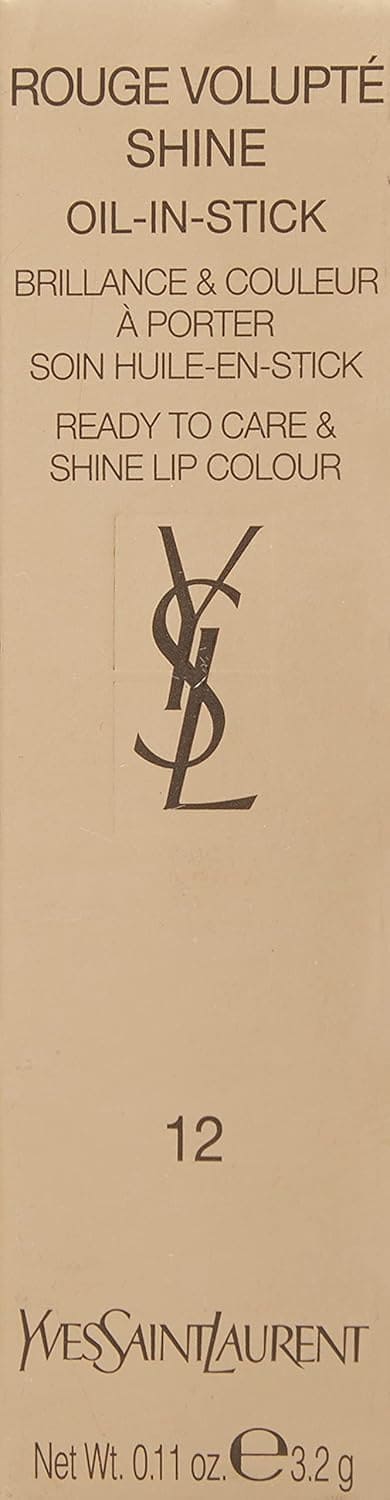Yves Saint Laurent Rouge Volupté Shine Lipstick - No.12 Corail Incandescent 0.15 oz / 4.5 g