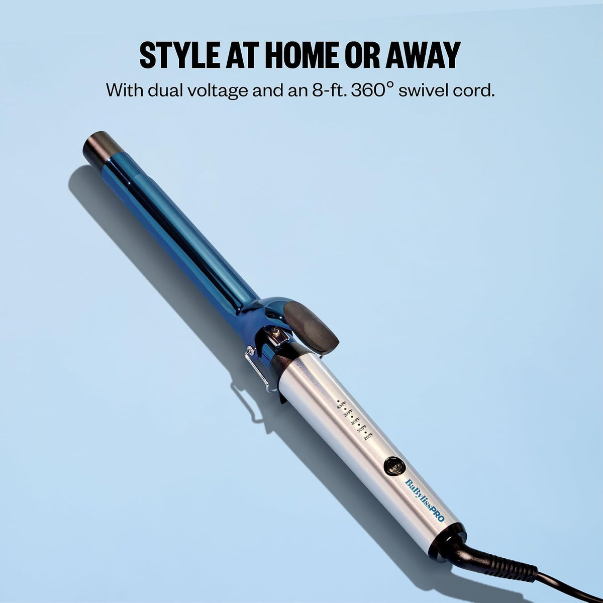 BaBylissPRO Nano Titanium Extended Barrel Curling Iron | 1"