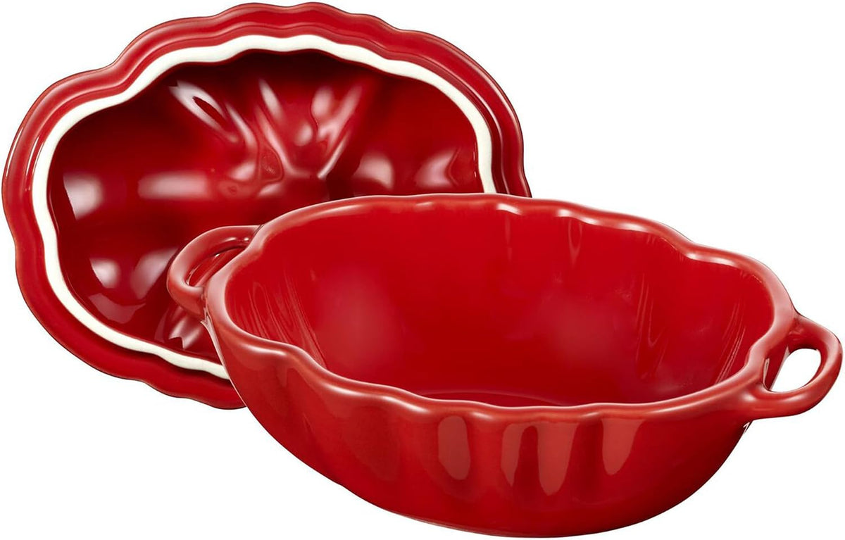 Staub Ceramic Petite Tomato Cocotte | 16 oz, Cherry