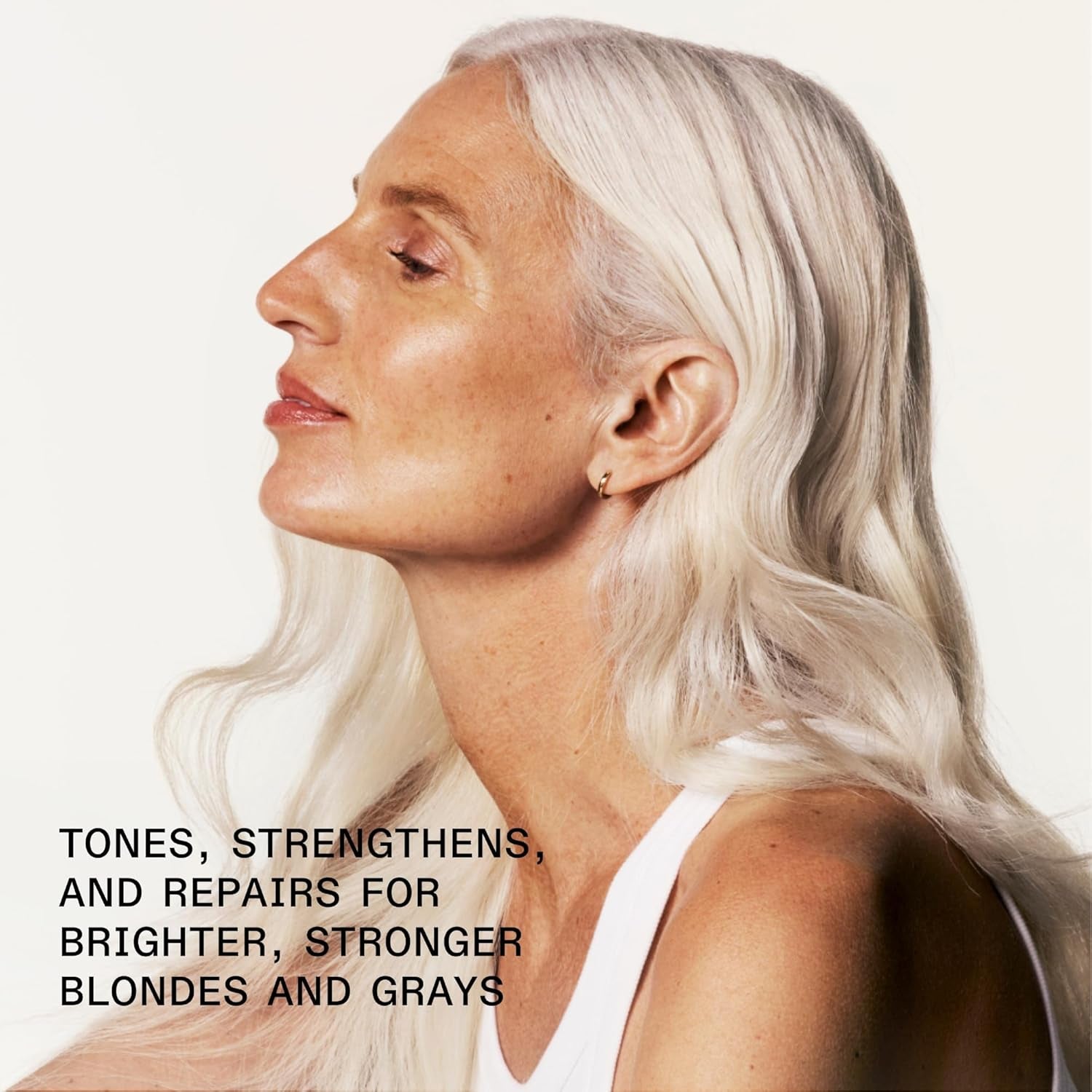Nº.4P Blonde Enhancer Purple Toning Shampoo, Repairs, Hydrates, & Brightens All Blonde, Lightened, & Grey Hair, 1 Liter