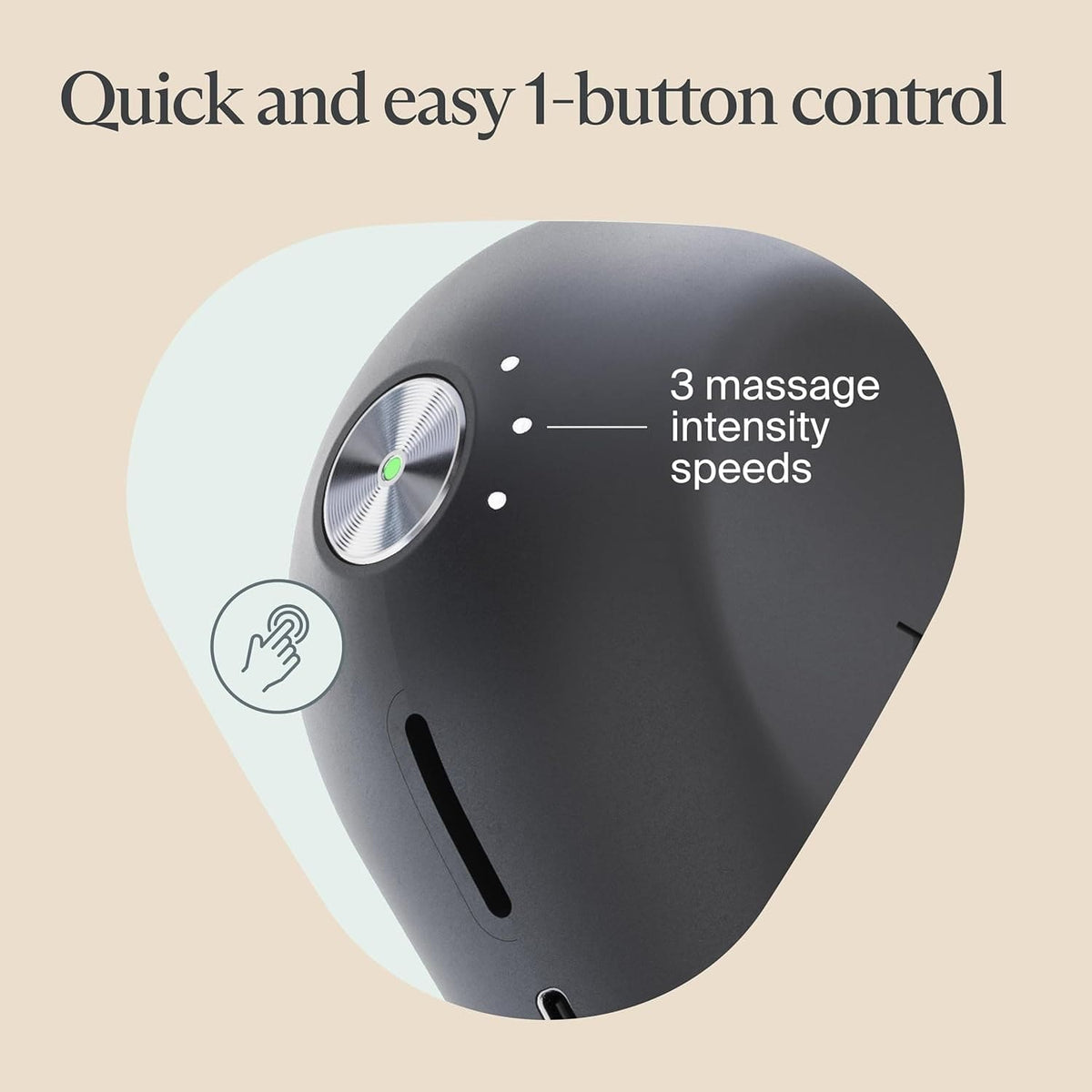 Therabody Mini (3rd Generation) - Ultra Portable Percussive Massage Device for Travel Recovery and Daily Muscle Relief