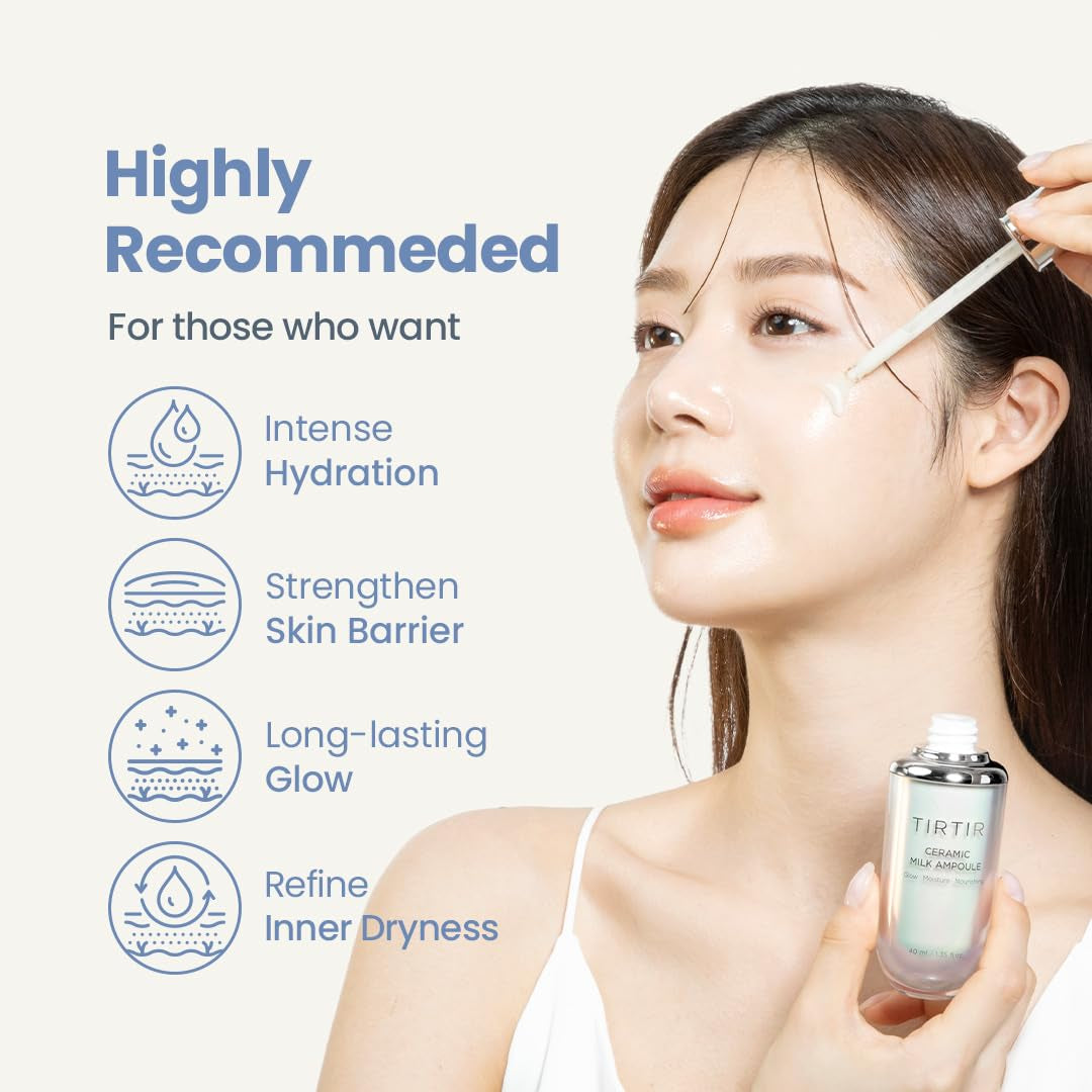 Ceramic Milk Ampoule (1.35 Fl Oz)