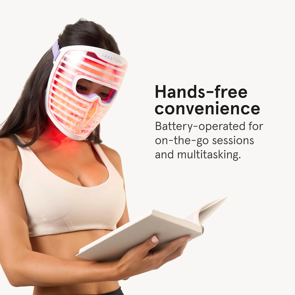 iRestore Illumina LED Face Mask | 360 LEDs, 3 Wavelengths