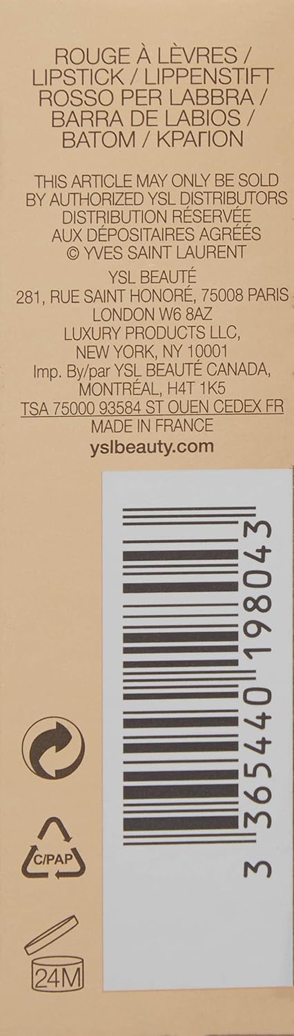 Yves Saint Laurent Rouge Volupté Shine Lipstick - No.12 Corail Incandescent 0.15 oz / 4.5 g