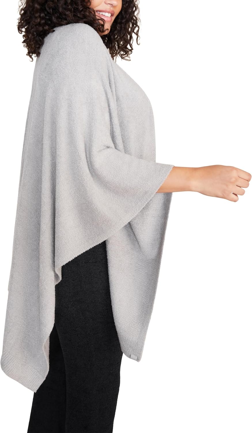 Barefoot Dreams CozyChic Lite Weekend Wrap | Dove Gray, One Size
