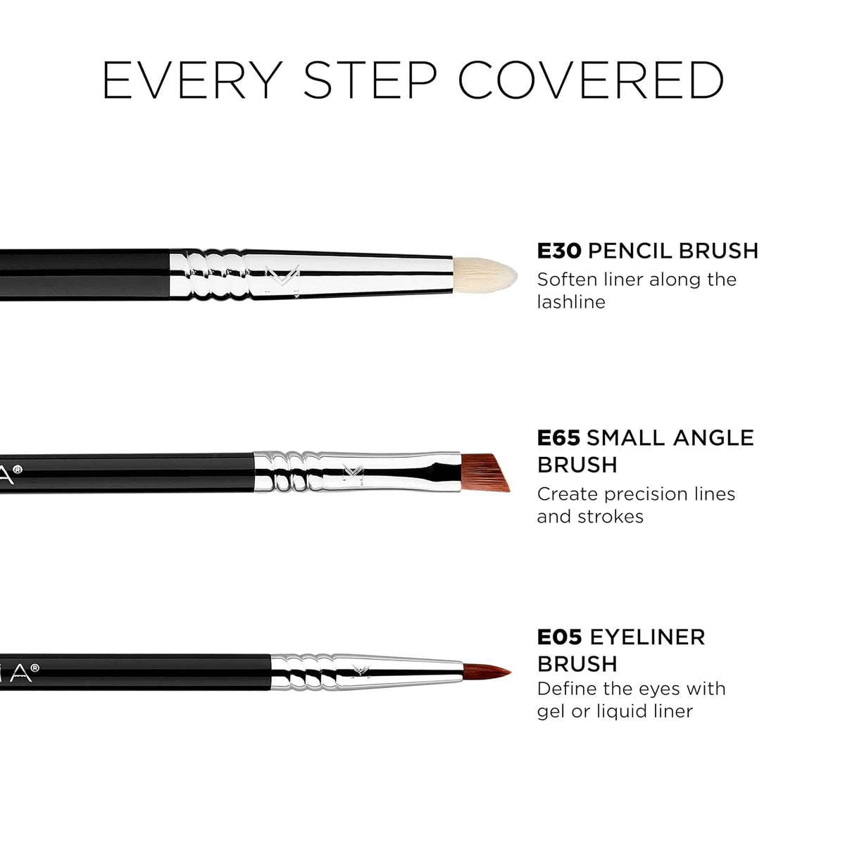 Sigma Beauty Basic Eye Brush Set | 7 Brushes