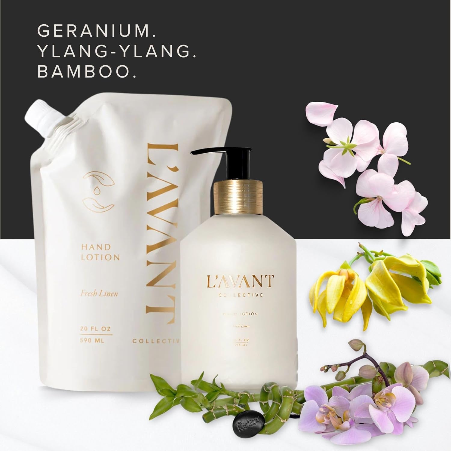 Luxury Hand Lotion - High Performing Moisturizing Hand Cream for Dry, Cracked Hands, Nails & Cuticles - Hydrating Shea Butter Formula (10 Oz, Fresh Linen)
