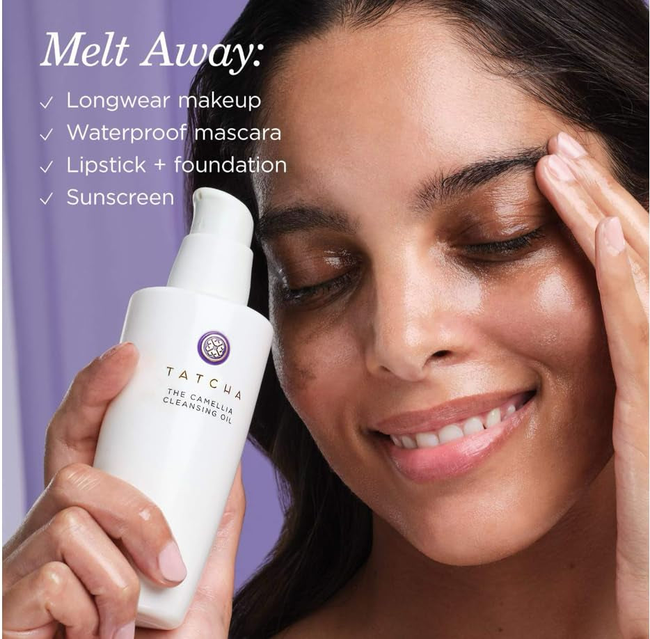 Pure One Step Camellia Cleansing Oil | 2 in 1 Makeup Remover Oil & Face Wash | 150 Ml / 5.1 Oz