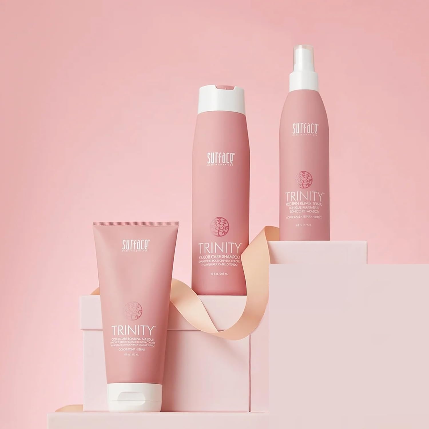 Hair - Trinity Color Care Shampoo – Sulfate-Free, Paraben-Free Cleansing, Shine, and Volume for Color Treated Hair