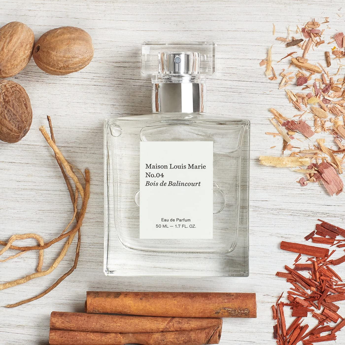 - No.04 Bois De Balincourt Natural Eau De Parfum Spray | Luxury Clean Beauty + Non-Toxic Fragrance (1.7 Fl Oz | 50 Ml)