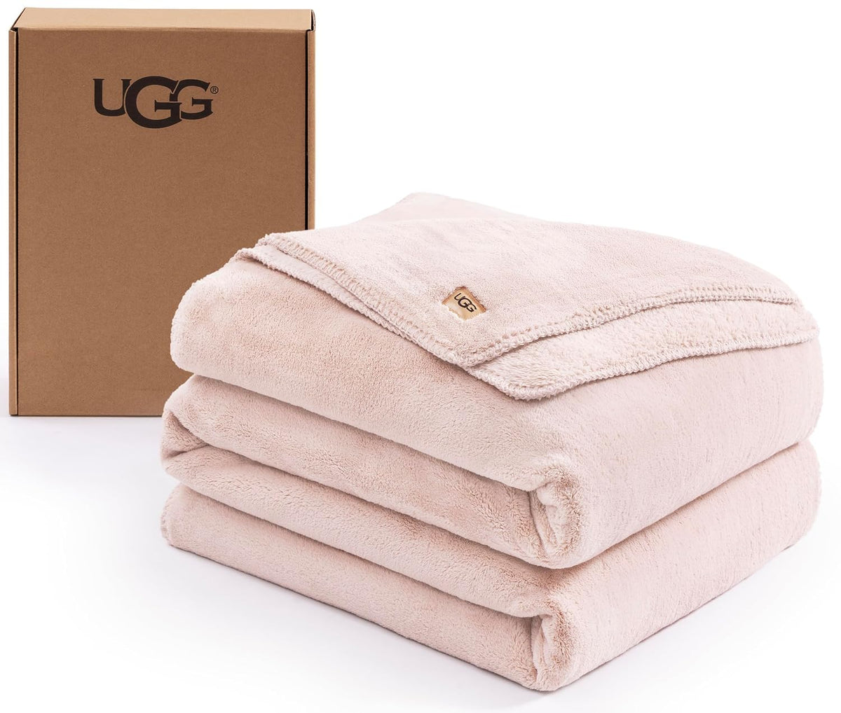 UGG Whitecap Fleece Blanket - Full/Queen Pink