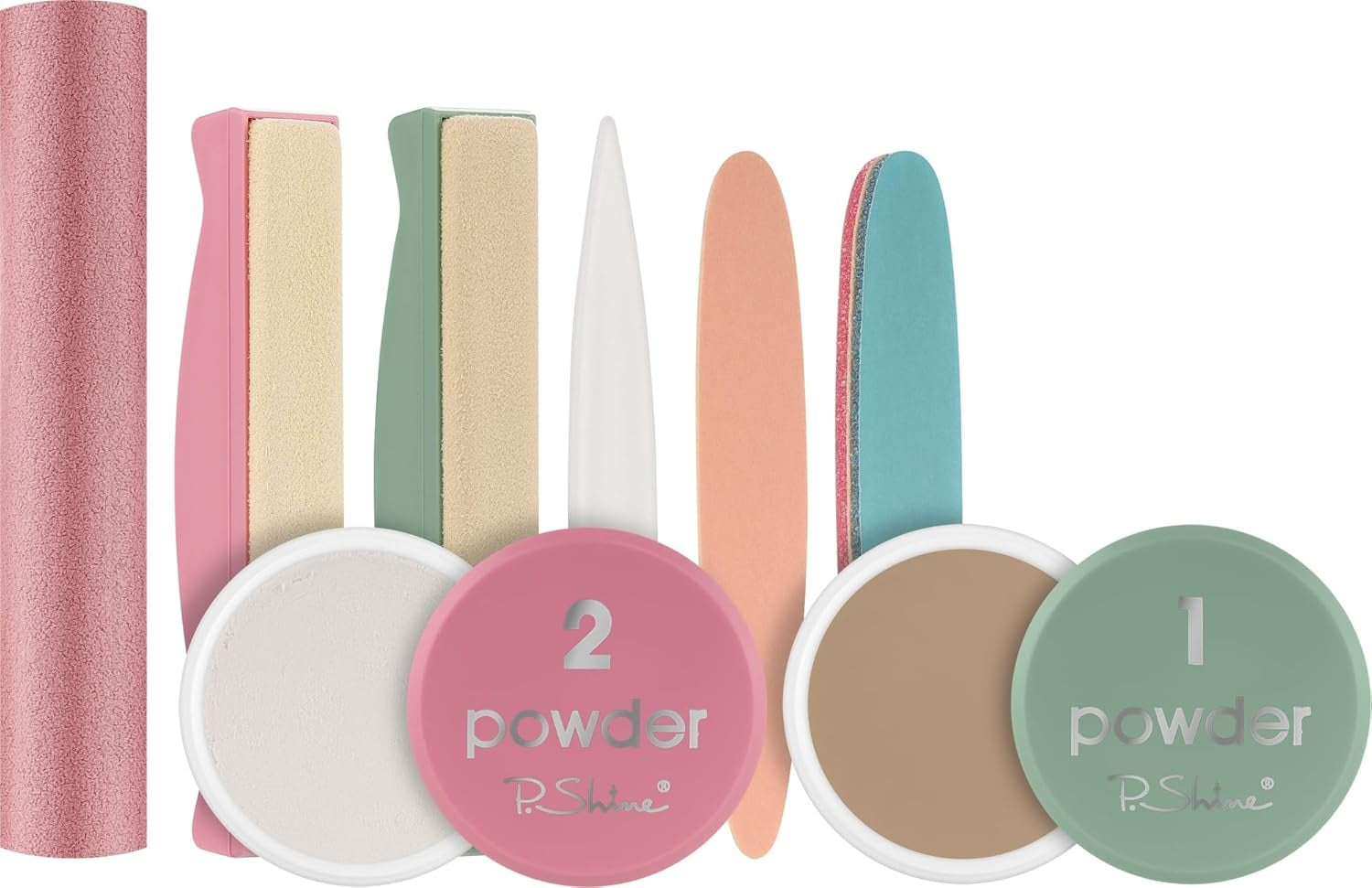 Japanese Manicure Set - Powder Nail Kit - Nail Strengthener for Damaged Nails - Professional Nail Kit - Nail Plate Care - Nail Repair for Damaged Nails - Nail Strengthener and Growth
