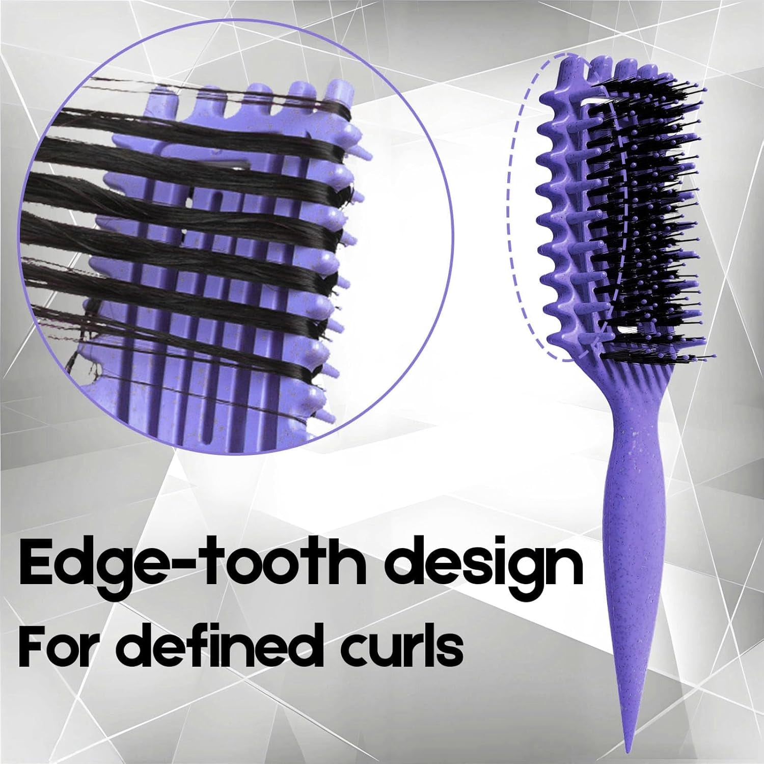 Candybrush Curl Defining Brush (Purple)