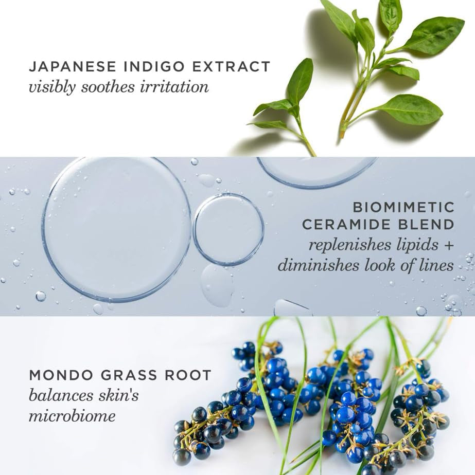 Replenishing Nourishment Duo: AM + PM Set, Dewy Skin Cream 1.7 Oz & Indigo Overnight Repair Serum 1.7 Oz ($164 Value)