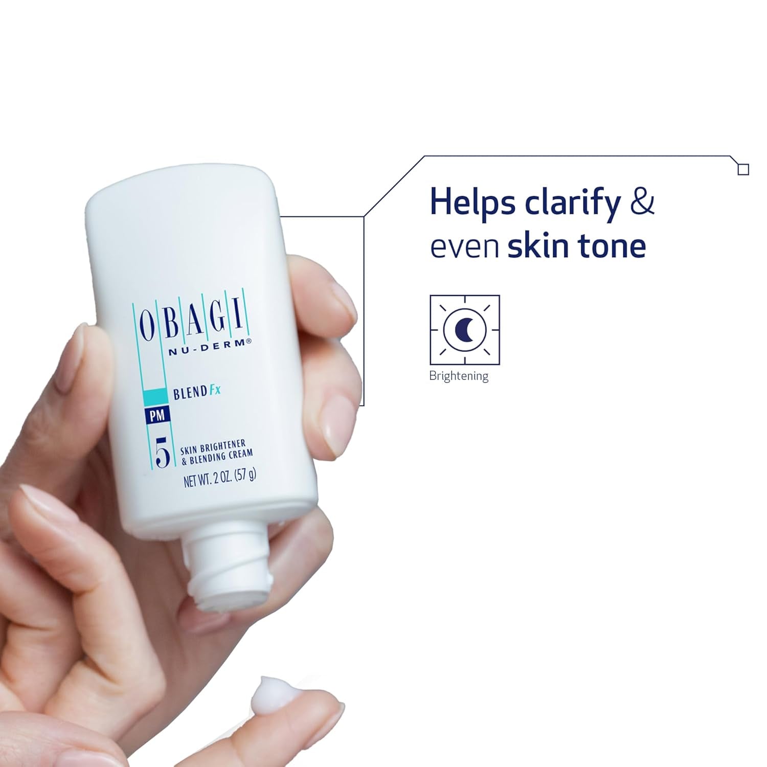 Obagi Nu-Derm Blend Fx – Skin Brightening & Clarifying Cream That Helps Brighten & Soften Skin with Arbutin and Vitamins C & E